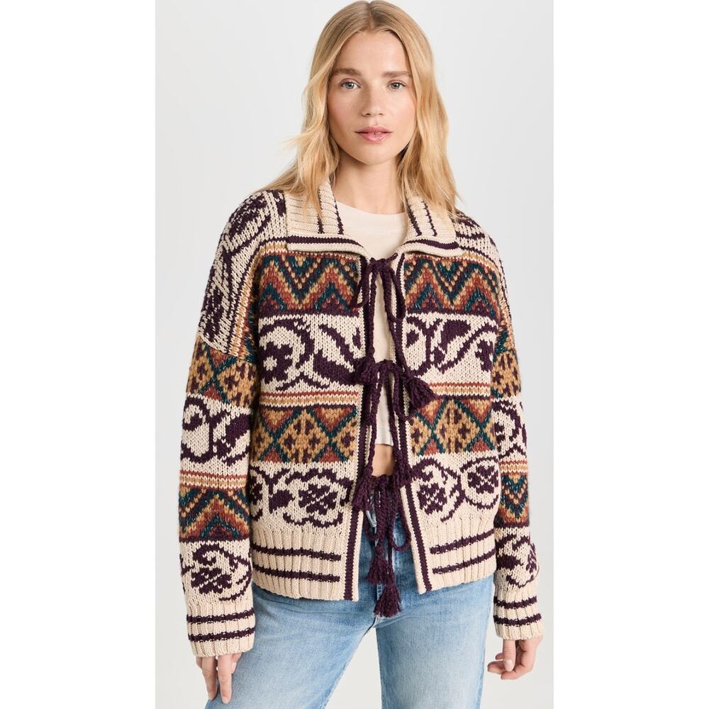 Mother The Family Ties Cardigan Sweater size L